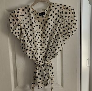 Who what wear polka dot top